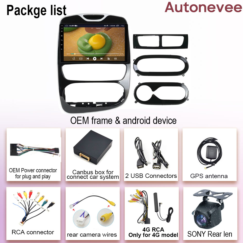 Autoradio Android pour Renault Clio 4, BH98, SHIRT 98, 2012-2019, Navigation GPS, Lecteur de Limitation, Sans DVD, 2DIN, UnitÃ© Centrale StÃ©rÃ©o n° 6