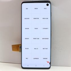 Ã‰cran LCD Super AMOLED s10 d'origine pour Samsung Galaxy S10 G973 G973F/DS SM-G9730 G973U Ã©cran tactile LCD numÃ©riser l'assemblage avec dÃ©faut small picture n° 5