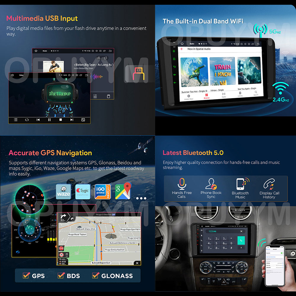 Autoradio Carplay Android 13, Lecteur GPS, StÃ©rÃ©o, WIFI, DSP, Limitation, Renault Clio 3, 4, 2012, 2013, 2014, 2015, 2016, 2017, 2018 n° 4