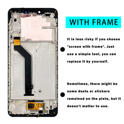 Ensemble Ã©cran tactile LCD avec chÃ¢ssis, 5.99 pouces, pour Xiaomi Redmi ltM1803E6G M1803E6H, original, Kmxbe Y2 small picture n° 4