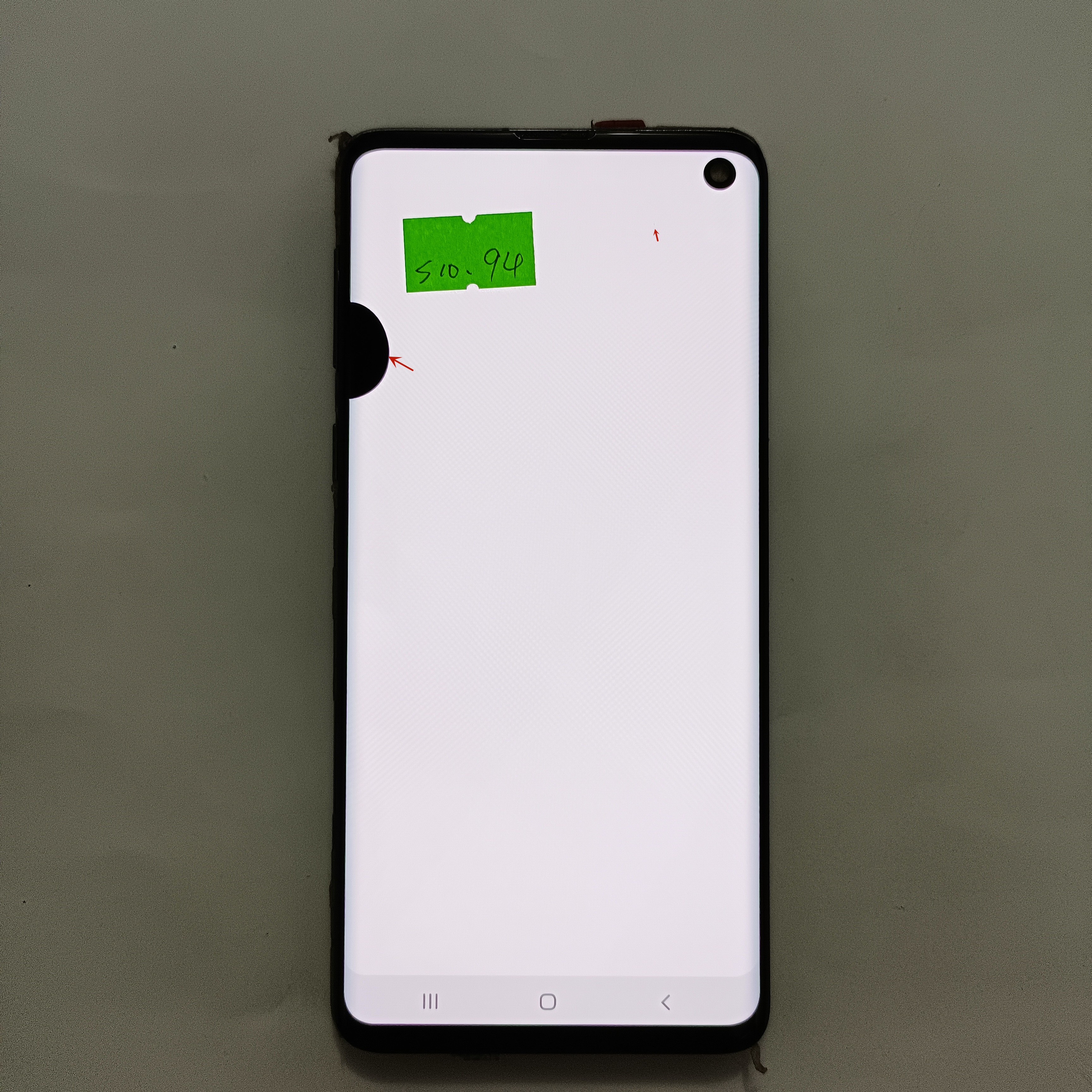 100% 6.1 LCD AMOLED d'origine pour Samsung Galaxy S10 G973 SM-G9730 G973F Affichage SM-G973F/DS et assemblage de HÃ©bergements eur d'Ã©cran tactile n° 4