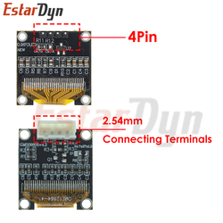 Carte d'Ã©cran LCD pour Ardu37, certification ROHS, Ã©cran Oled IIC sÃ©rie blanc, SSD1315 ogeneX64 I2C 0.96, 12864 pouces small picture n° 2