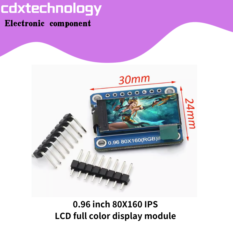 Ã‰cran LCD couleur OLED TFT, HD Ã©ventuelles I, 0.96 , 1.3, 1.44 , 1.8, st7735 n° 2