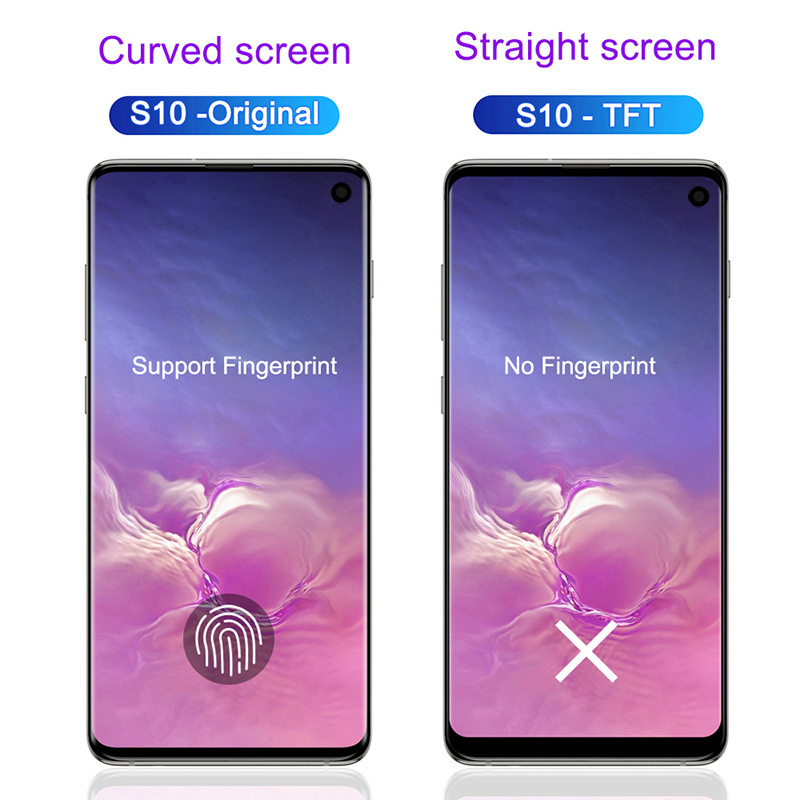 Ã‰cran tactile LCD avec cadre pour Samsung Galaxy S10, piÃ¨ces de panneau de HÃ©bergements eur, original, nouveau, G973F, G973A, G973U, G973F, DS n° 2