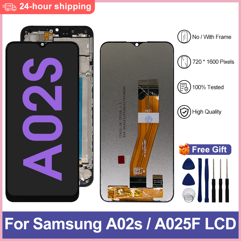 Pour Samsung Galaxy A02S Affichage SM-A025G/DS LCD Ã‰cran Tactile Digitizer Affichage Pour Samsung A02S LCD SM-A025F/DS SM-A025G/DS n° 1