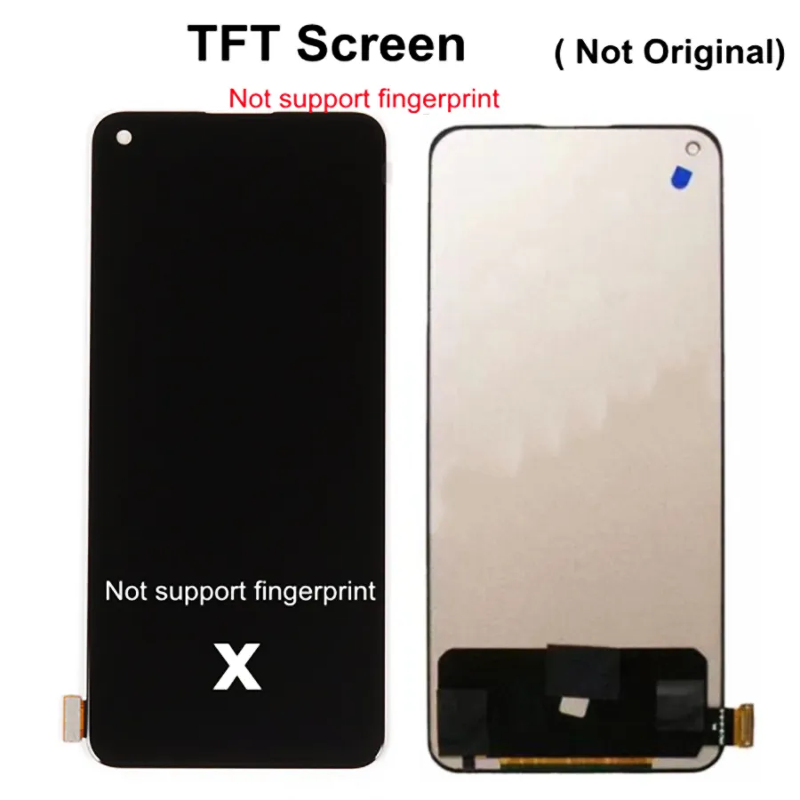 Ensemble Ã©cran tactile LCD, TFT 6.43 pouces, pour OPPO Reno6 5G, CPH2251 n° 3