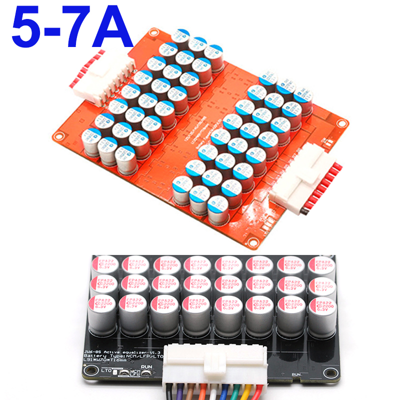 Carte d'Ã©quilibrage actif 5A/7A, Ã©quilibreur rapide, batterie au lithium 18650, Ã©galiseur de stockage 4S 6S 8S 10S 14S 16S 21S n° 1