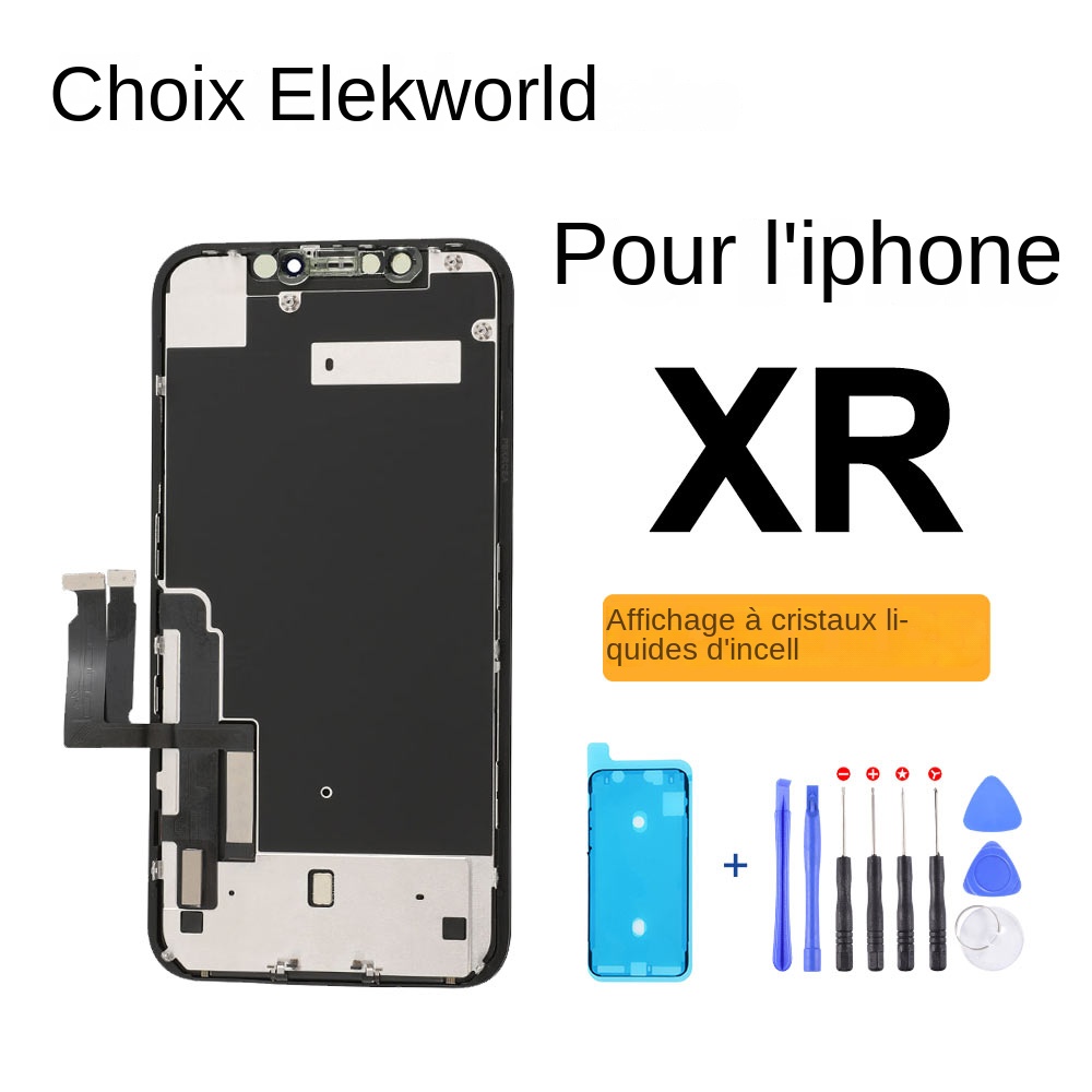 Elekworld â€“ ensemble Ã©cran tactile LCD 3D incell, pour iPhone XR, sans Pixel mort, meilleur choix n° 1