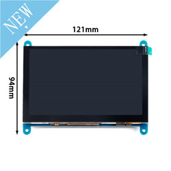 Moniteur Portable HDMI 800x480 5 , Module d'affichage tactile LCD capacitif pour Raspberry Pi 4 3B +/ PC/Banana Pi small picture n° 5