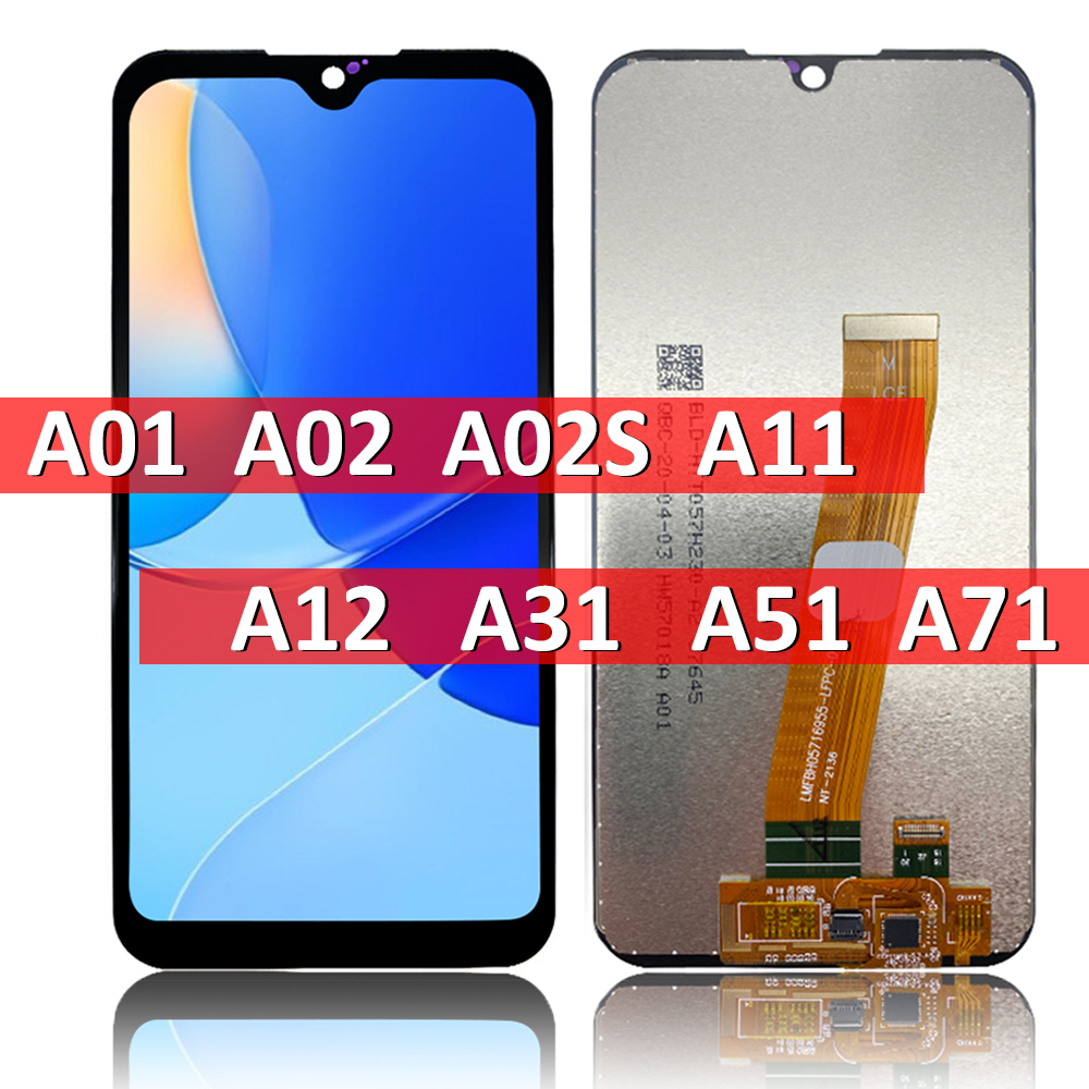 Ensemble Ã©cran tactile LCD de remplacement, pour Samsung Galaxy A01 A02 A02S A11 A12 A31 A51 A71 A21s, original n° 1