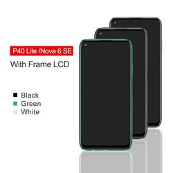 Bloc Ã©cran tactile LCD AMOLED de remplacement, avec chÃ¢ssis, pour Huawei P40 Lite Nova 6 SE, original small picture n° 5