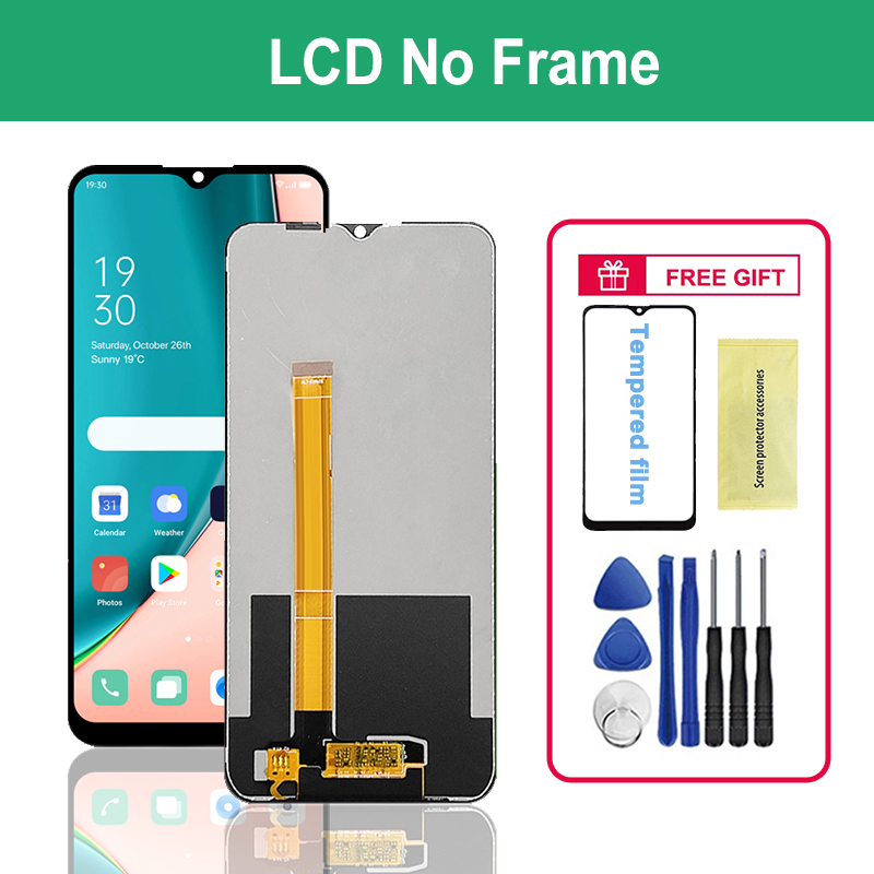 Bloc Ã©cran tactile LCD de remplacement, 6.5 pouces, pour Oppo Realme C21Y RMX3261 RMX3263, Original n° 4