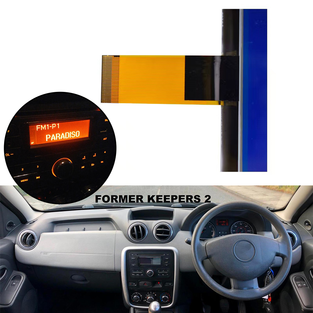 Ã‰cran LCD pour Renault Duster Captur Logan, SympÃ©rains d'impulsion, Radio stÃ©rÃ©o de merveilleuse gÃ©nÃ©ration, Nikdu cluster, Son de la voiture, 1PC n° 5