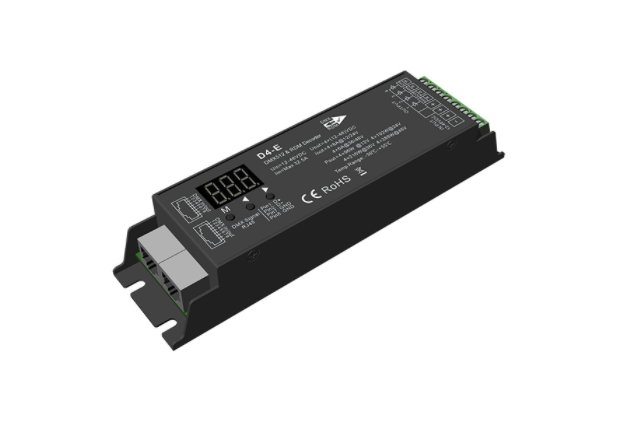 D4-E D4-P 4 la Manche PWM DMX DÃ©codeur D5-E D5-P 5CH DMXorgContrmatÃ©rielle Affichage NumÃ©rique XLR3 RJ45 DC12-36V 24V Pour RVB RVB + CCT Bande n° 2