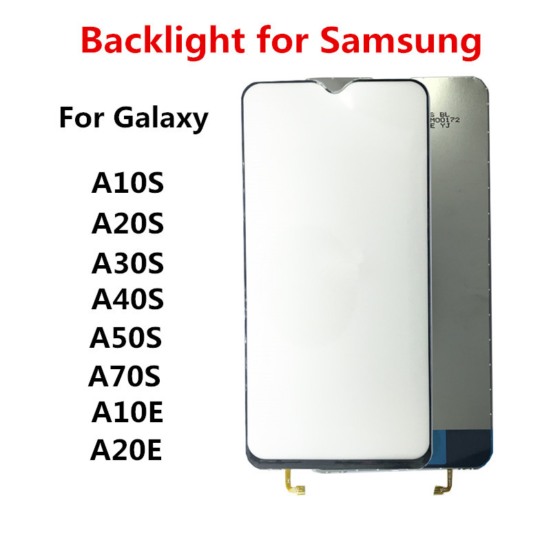 RÃ©tro-Ã©clairage pour Samsung Galaxy, pour modÃ¨les A10E, A20E, A10S, A20S, A30S, A40S, A50S, A70S, rÃ©paration, Ã©cran LCD, Guide d'Ã©cran en carton n° 1