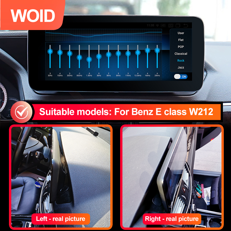 Autoradio Android 12 pour Voiture Mercedes Benz Classe E W212, Navigation GPS, BT, Lecteur Ã  Limitation Centrale, Ã‰cran Intelligent n° 2