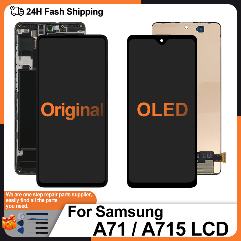 Original pour Samsung Galaxy A71 A715F Ã©cran LCD avec Ã©cran tactile HÃ©bergements eur assemblÃ©e SM-A715F/DS SM-A715F/DSN A715W Ã©cran LCD n° 1