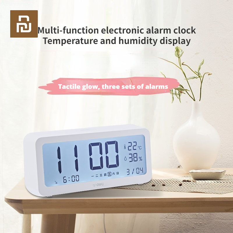 Youpin Deli â€“ Ã©cran LCD e-link, horloge numÃ©rique intelligente, humidimÃ¨tre, thermomÃ¨tres de haute prÃ©cision, capteurs de tempÃ©rature et d'humiditÃ© n° 1