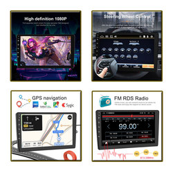 Autoradio stÃ©rÃ©o sans fil, Carplay Auto, No 2Din, Lecteur RDS, Limitation WIFI, Android 13, 4G DSP VidÃ©o, Navara 2004 - 2010 small picture n° 4