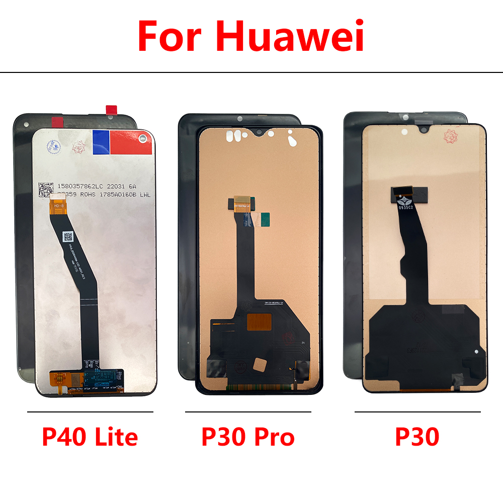 Ensemble écran tactile LCD de remplacement, pour Huawei P30 Pro P30 P40 Lite, nouveau n° 2