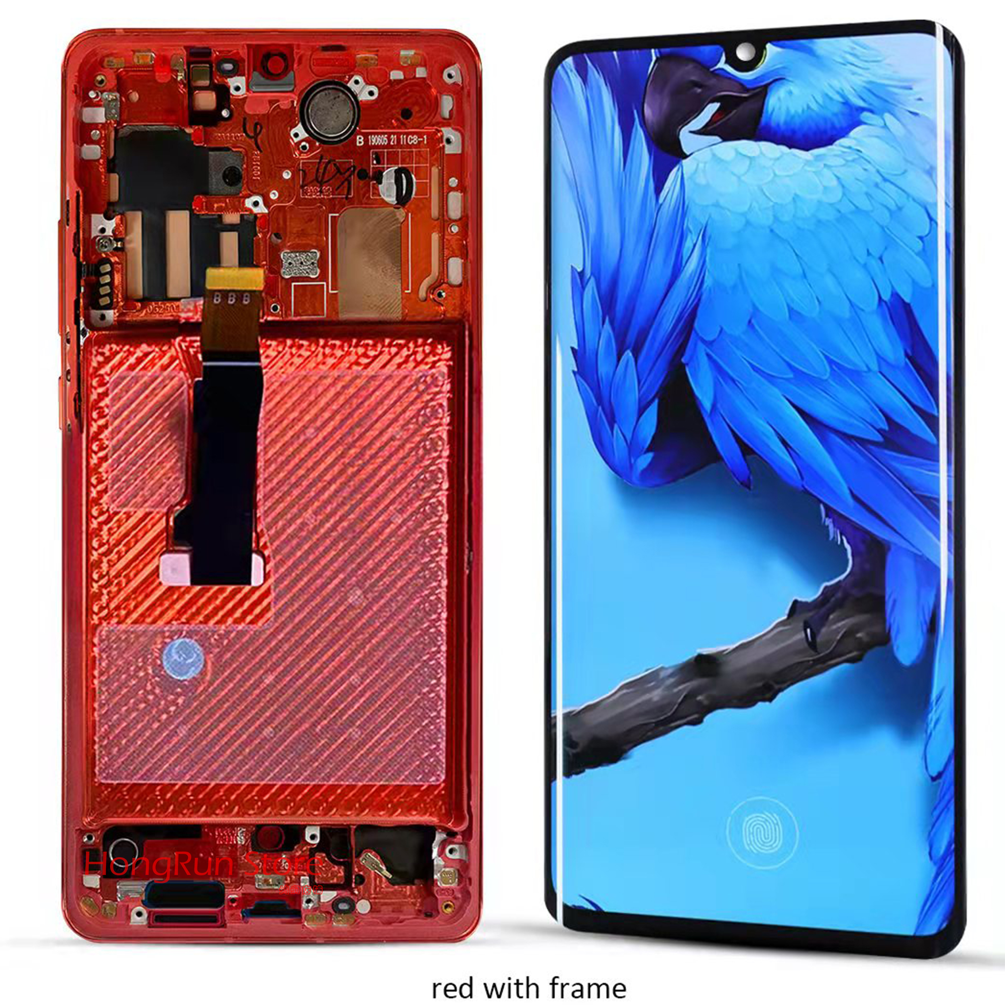 Ensemble Ã©cran tactile LCD avec chÃ¢ssis, 6.47 pouces, pour Huawei P30 Pro, Original n° 4