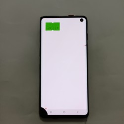 Ã‰cran LCD 6.1 en effet dÃ©faut pour SAMSUNG Galaxy S10 G973 G973F/DS G973U SM-G9730 LCD tactile HÃ©bergements eur assemblÃ©e avec points noirs small picture n° 5