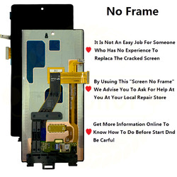 Ã‰cran tactile LCD avec chÃ¢ssis, pour Samsung Galaxy Note 10 Plus 5G N975 n976b N970F N9700 small picture n° 4