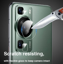 Film de protection HD pour objectif de caméra de smartphone Huawei P60, protecteur d'écran P50 Pocket P40 lite P30 pro P50E, 5/3/1 pièces small picture n° 4