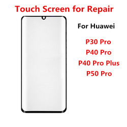 Écran extérieur pour Huawei P50 P40 Pro Plus P30, écran tactile avant LCD, couvercle en verre, réparation de lentille, pièces de rechange small picture n° 1