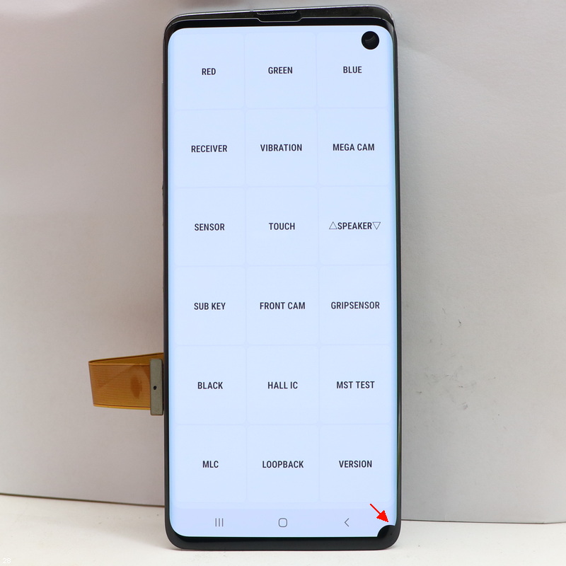 Ã‰cran LCD Super AMOLED s10 d'origine pour Samsung Galaxy S10 G973 G973F/DS SM-G9730 G973U Ã©cran tactile LCD numÃ©riser l'assemblage avec dÃ©faut n° 3