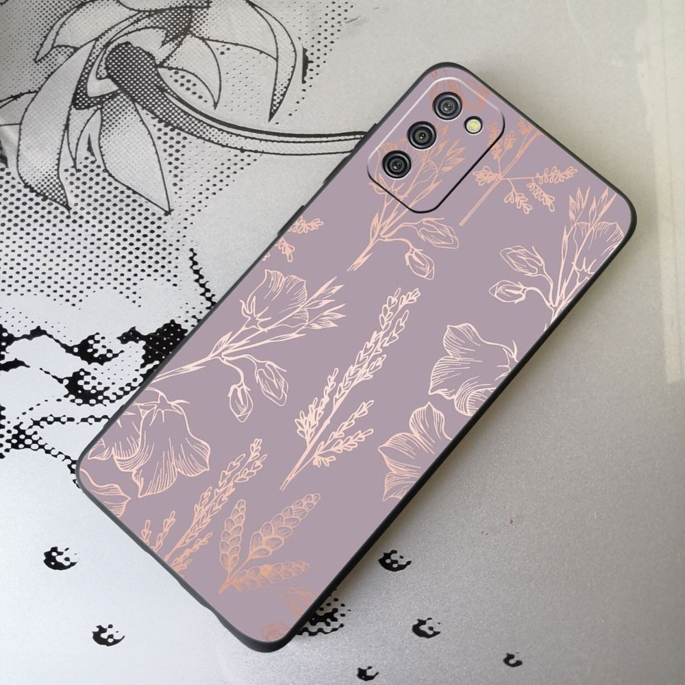 Coque de tÃ©lÃ©phone en TPU rose et or, cuir chevelu, Samsung Galaxy A72, A31, A02s, A71, A32, 4G, A41, A52, A51, A21s, A12, A22, A33, A13, A52s, 5G, A53 n° 2