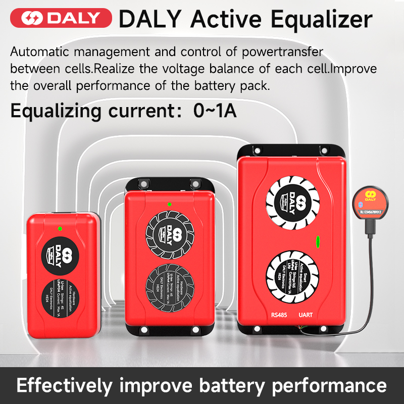 DALY-Ã‰quilibreur actif intelligent BMS, Lifepo4, Ã©galiseur 16s, l'autorisation Eddie ion BMS, Ã©quilibreur de batterie, 3S, 4S, 12V, 7S, 8S, 24V, 10S, 12S, 14S, 20S, vente en gros n° 1