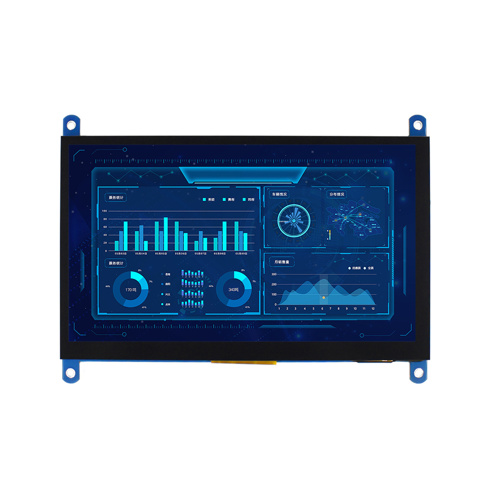 Ã‰cran Tactile TFT LCD pour Raspberry Pi 3 B +/4b, 7 Pouces, 1024x600, Puzzles TNT n° 2