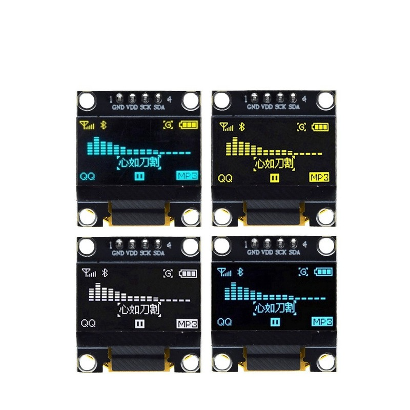 Carte d'Ã©cran LCD pour Ardu37, technologie d'affichage OLED blanche sÃ©rie IIC, originale, 0.96 pouces, X64, I2C, SSD1306, 12864 n° 1