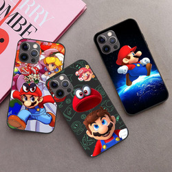 Coque KD-73 souple super-marios pour iPhone, compatible modÃ¨les 5, 5s, 6, 6S, 7, 8, X, SE, 13, Mini Plus Pro Max small picture n° 4