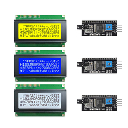 Ã‰cran LCD Tech bleu et vert pour Ardu37, interface d'affichage, Rick UNO, R3 Mega2560, PCF8574T, IIC, I2C, 0802, 1602, 2004, 12864 small picture n° 1