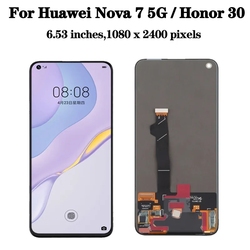 Ensemble Ã©cran tactile Lcd, 6.53 pouces, pour Huawei Nova 7 Nova7 Honor 30 Honor 30, Original small picture n° 2