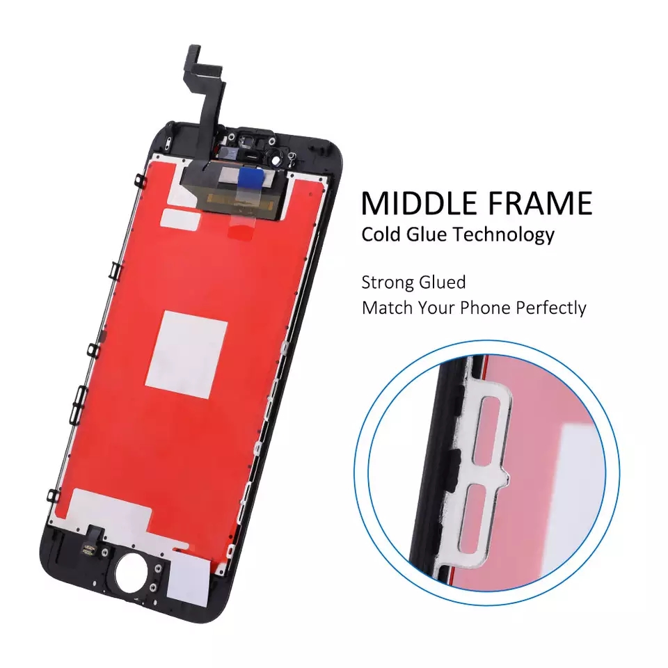 Ensemble Ã©cran tactile LCD de remplacement, sans frÃ©quence Pixe, grade AAA +++, pour iPhone 8 7 6 6S PLUS SE2020 SE22, 100% n° 4