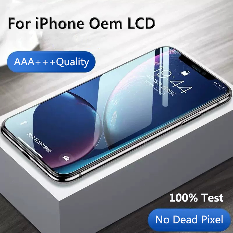 Remplacement de l'Ã©cran tactile LCD OEM sans pixel de frÃ©quence, assemblage d'Ã©cran pour iPhone 6 7 8 5S 6S Plus X XS Poly 11 12 13 Mini Pro Max n° 1