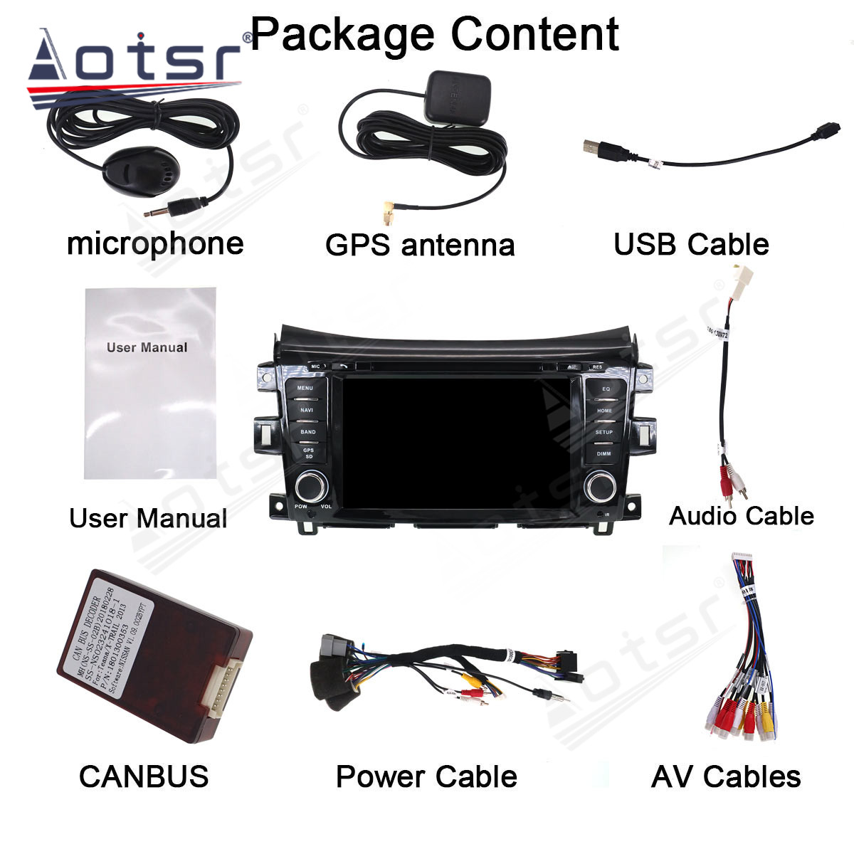 Autoradio PX6, Android 12.0, Navigation GPS, Carplay, sans fil, lecteur multimÃ©dia vidÃ©o, pour voiture Nissan NAVARA Frontier, NP300 (2015 â€“ 2019) n° 6