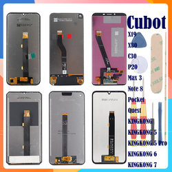 Ã‰cran LCD tactile pour Cubot, X19, X30, C30, P20 Max, 3, Note 8, Quest, KINGKONG 5, KINGKONG 5 Pro, KINGKONG 6, KINGKONG 7