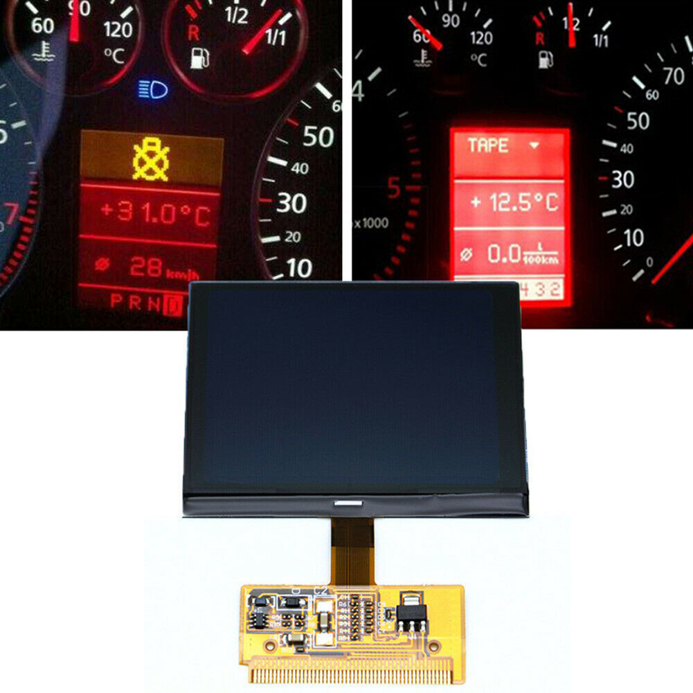 Ã‰cran LCD de tableau de bord pour Audi A4 Horizon B5 C5, Sharan, tableau de bord Prada, rÃ©paration, accessoires de voiture, 1.5 pouces n° 6