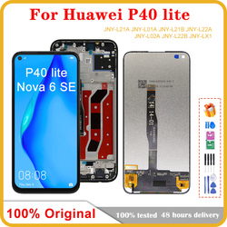 Écran tactile LCD de remplacement, 6.4 pouces, pour Huawei P40 Lite JNY-LX1 JNY-L21A Nova 6 SE, Original small picture n° 1