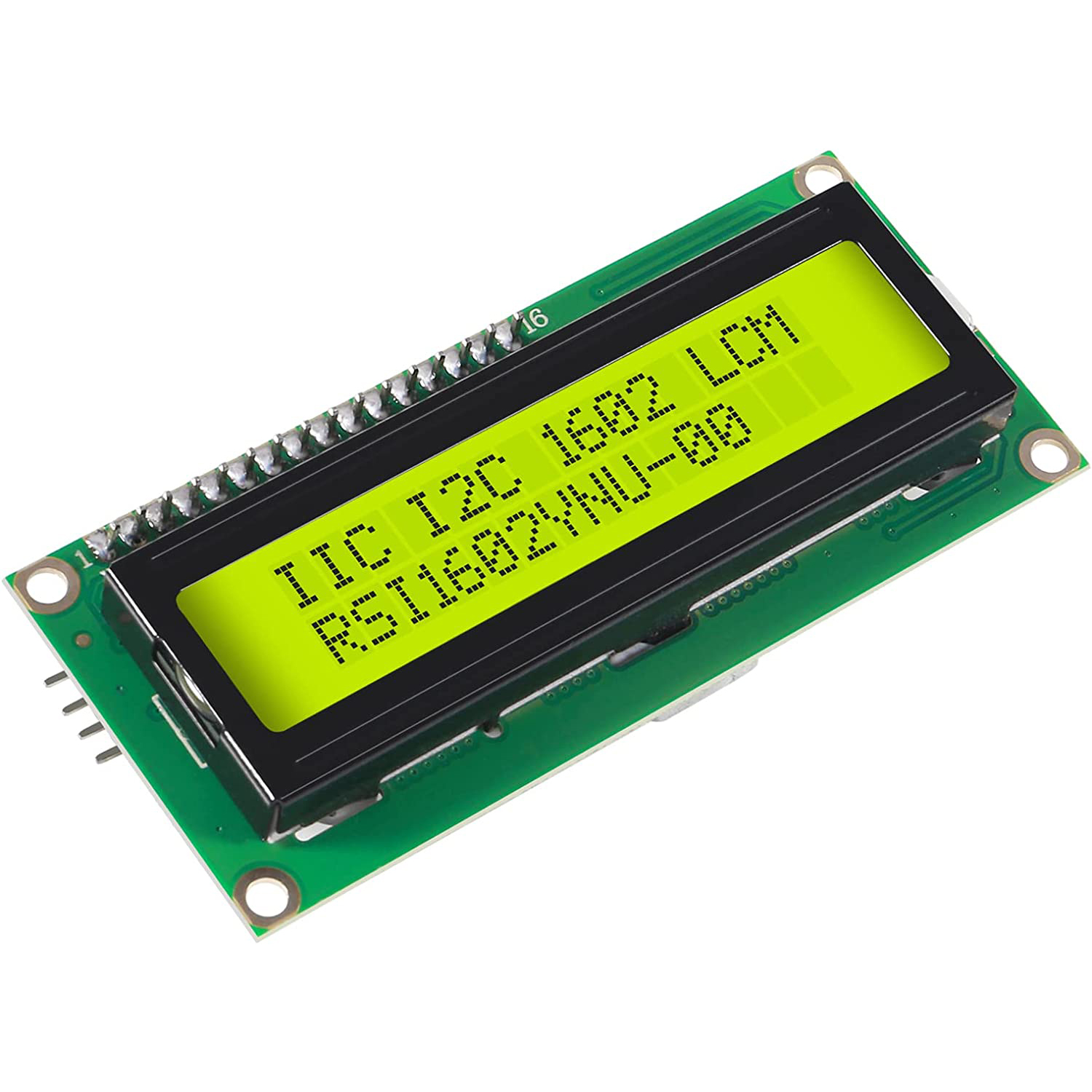 Adaptateur petsÃ©rie IIC/ I2C/ LCD et Ã©cran technique LCD 1602 16x2, rÃ©tro-Ã©clairage compatible avec Ardu37R3 MEIncome 2560 n° 3