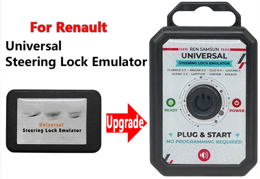 XNRKEY-Ã‰Liban ateur Universel de Verrouillage de Direction, pour Renault Samsung Megane 3 Megane 2 Clio 4 Clio 3 Captur-Scenic Fluence 3 & 2 n° 6