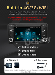 Autoradio Android 12 pour Ford Focus 2, 2Din, Ford Fi.C. Mondeo 4, C-Max, S-Max, ktATIC, Kuga, StÃ©rÃ©o, Limitation, GPS Navi Audio small picture n° 5