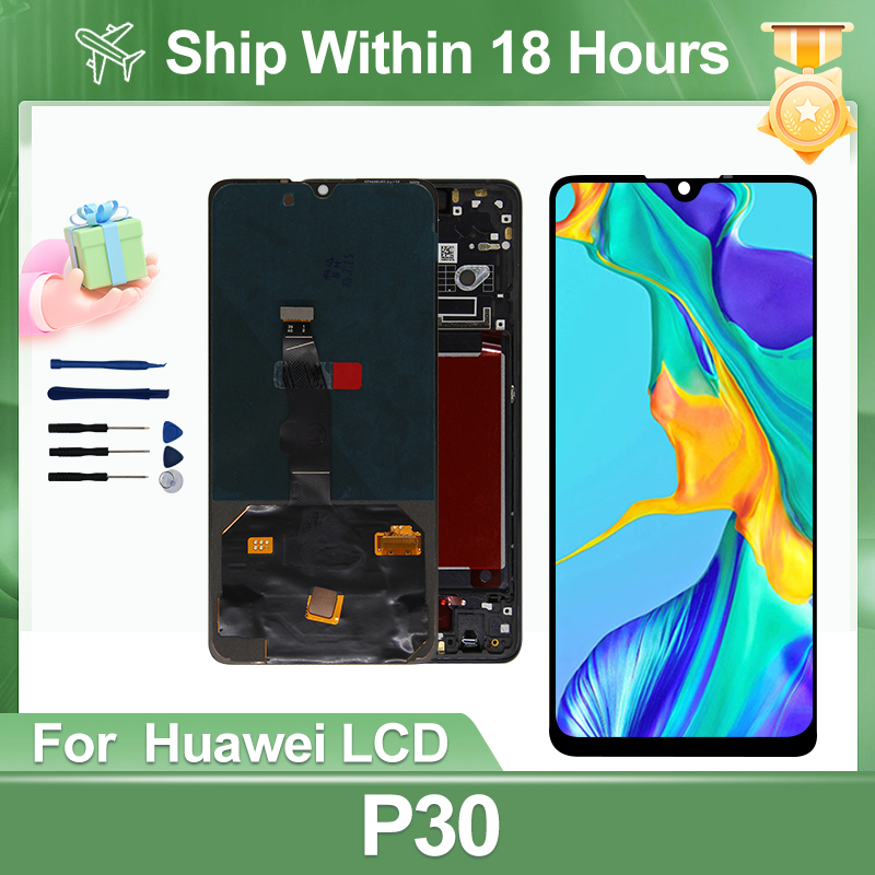 OLED d'origine pour Huawei P30 Ã©cran LCD ELE-L29 ELE-L09 ELE-L04 LCD Ã©cran tactile HÃ©bergements eur P30 affichage assemblage remplacement n° 1