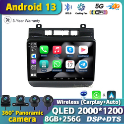 Autoradio Android 13 pour Volkswagen Touareg FL NF 2010-2018, Limitation 4G DSP, Lecteur VidÃ©o, Navigation GPS, Carplay, Ã‰cran PartagÃ©