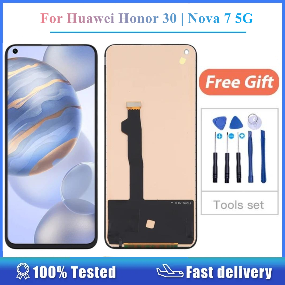 Ã‰cran Tactile LCD TFT Compatible avec Huawei Honor 30 Nova 7 5G, PiÃ¨ce de Rechange pour Smartphone n° 1