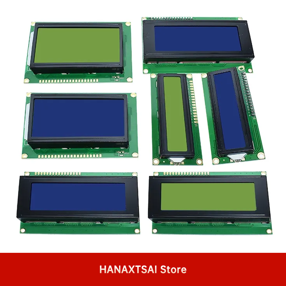 HOPP1602-Ã‰cran LCD Bleu et Vert, ContrÃ´leur HD44780, 16x2, 20tage, Rick, 1602, 2004, 12864 n° 2